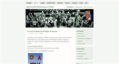 Desktop Screenshot of agrupacionmusicallaunion.com